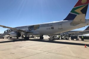 South African A320 Economy